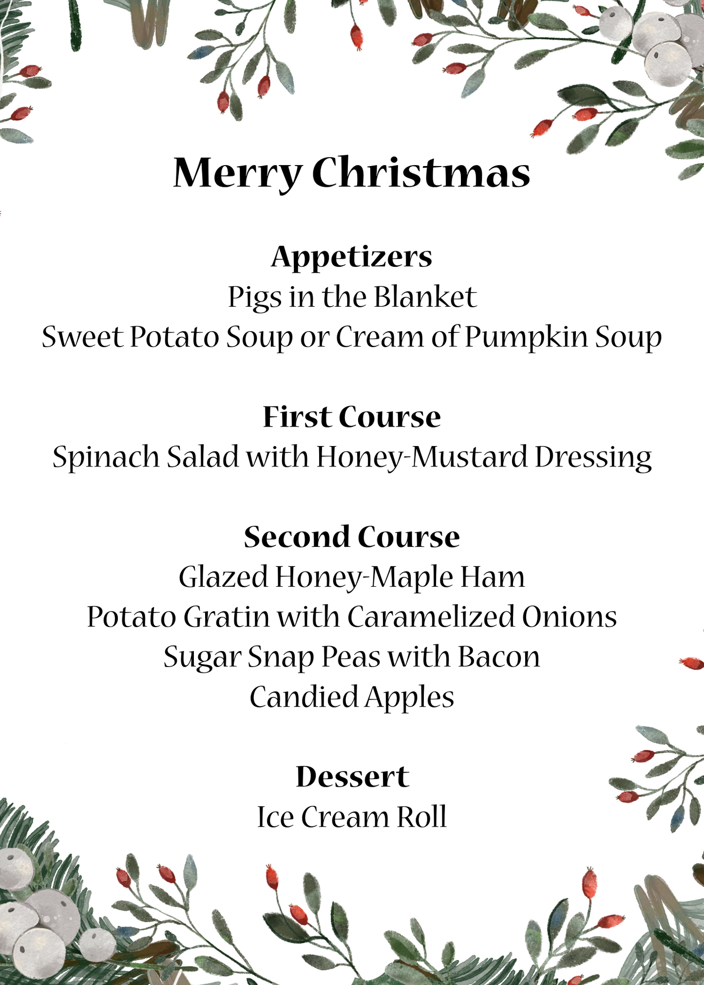 A Gluten-Free Christmas Feast: Three Elegant Meals Made Simple (eBook)