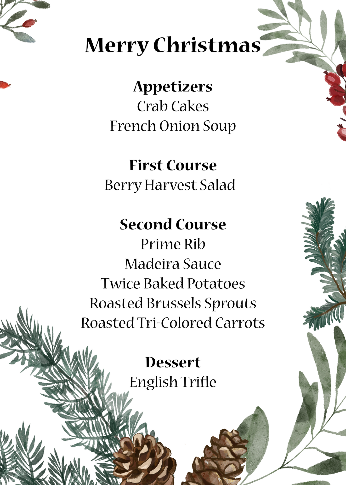 A Gluten-Free Christmas Feast: Three Elegant Meals Made Simple (eBook)